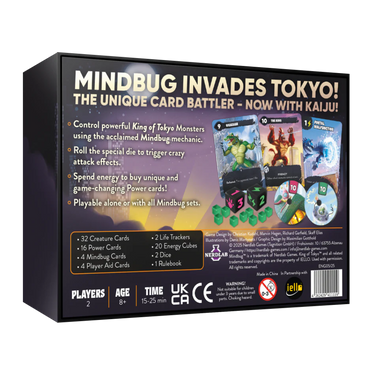 Mindbug x King of Tokyo - Thirsty Meeples