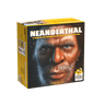 Neanderthal second edition strategy game by Sierra Madre Games, showing game box and components on a wooden table.