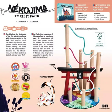 Nekojima: Torii Pack - Thirsty Meeples