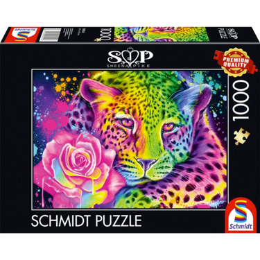 Neon Rainbow Leopard