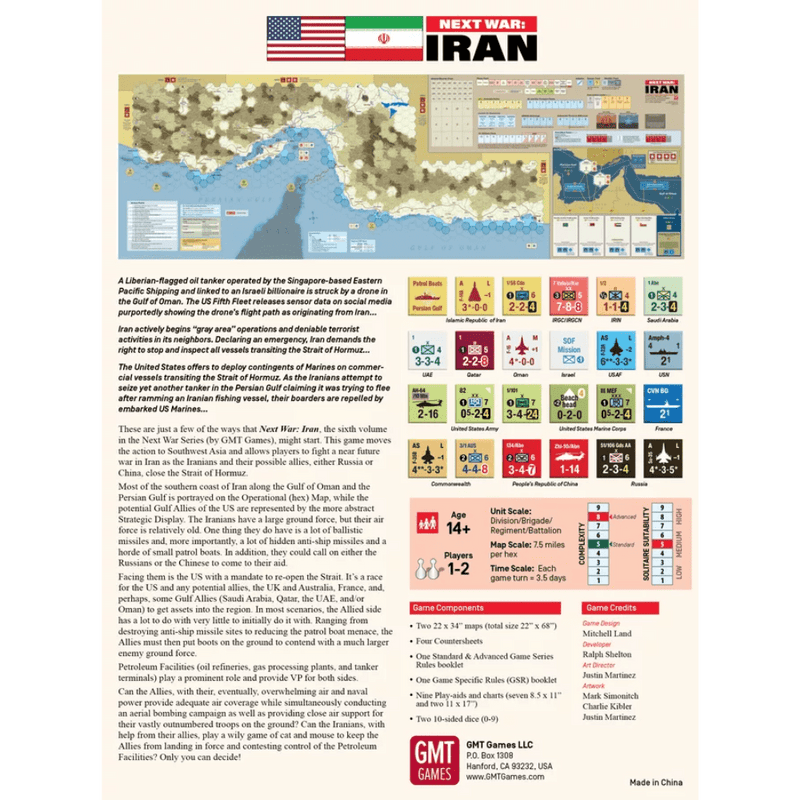 Next War: Iran (PRE-ORDER)