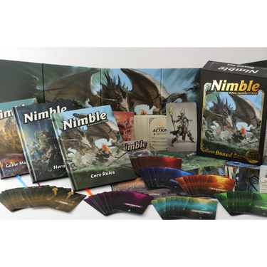 Nimble RPG: Boxed Set (DAMAGED) - Thirsty Meeples