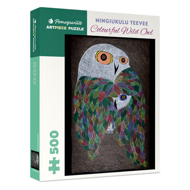 Ningeokuluk Teevee: Colourful Wild Owl - Thirsty Meeples