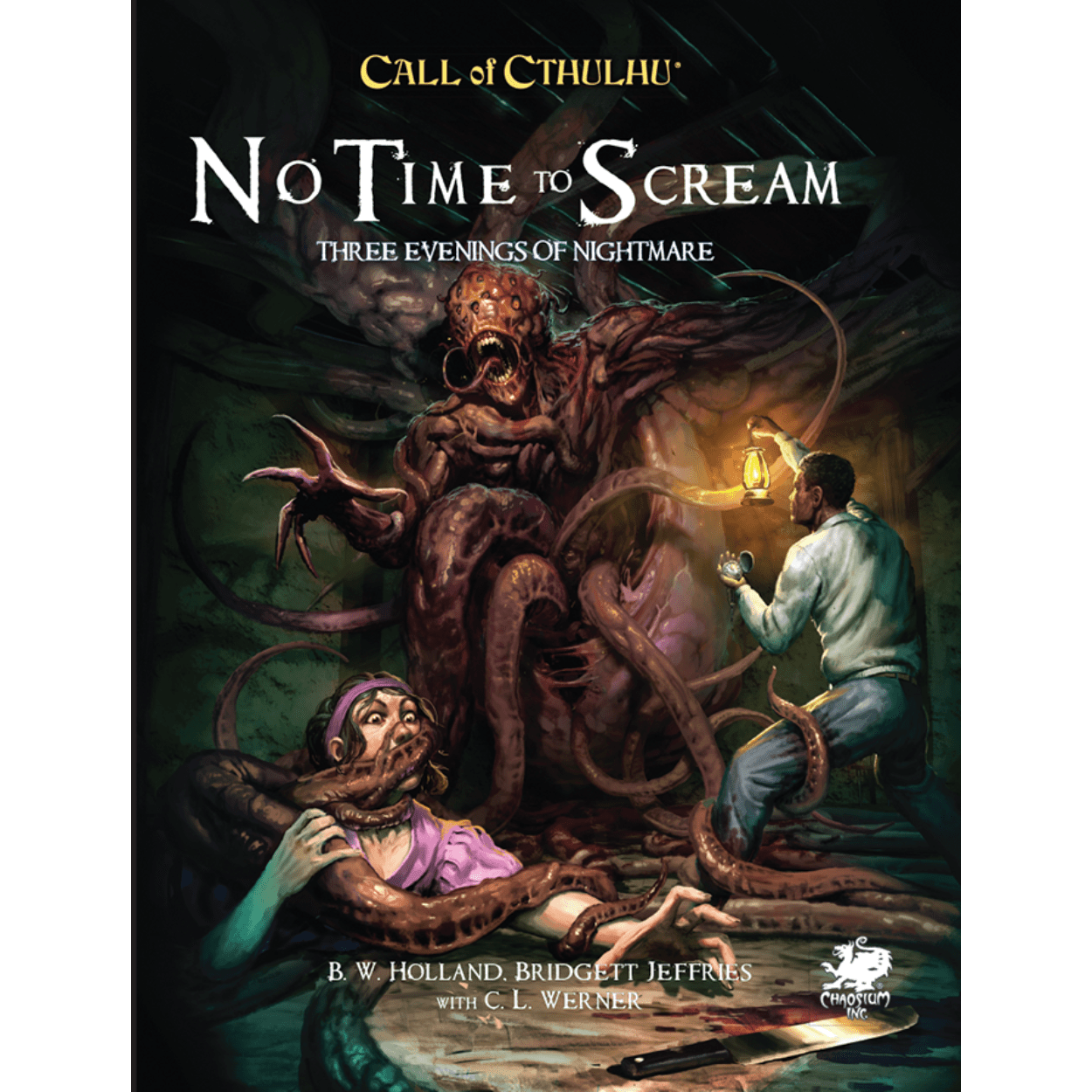 Call of Cthulhu RPG: No Time to Scream - Three Evenings of Nightmare (PRE-ORDER)