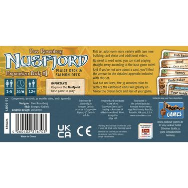 Nusfjord: Expansion Pack #1 (Plaice and Salmon)