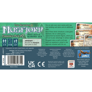 Nusfjord: Expansion Pack #2 (Trout and Besokende)