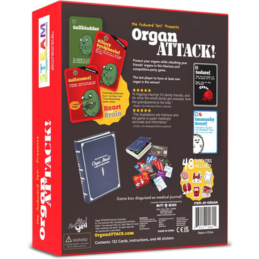 Organ ATTACK! - Thirsty Meeples