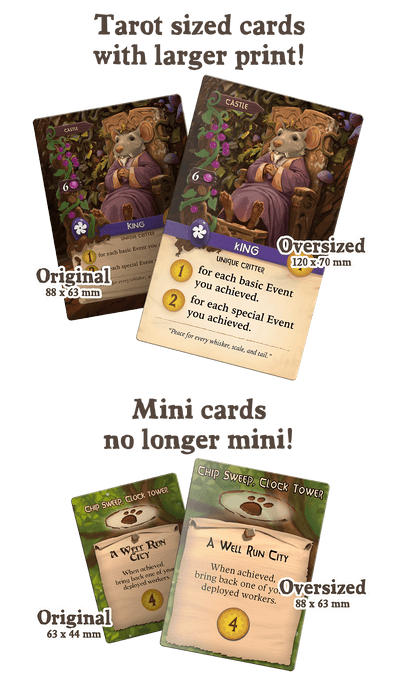 Everdell: Oversized Cards for Collector's Edition (PRE-ORDER)