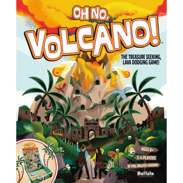 Oh No, Volcano! (PRE-ORDER) - Thirsty Meeples