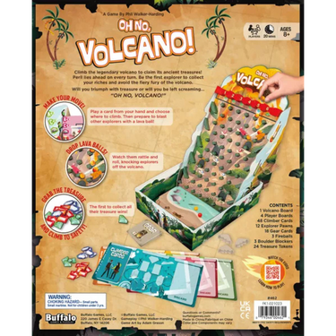 Oh No, Volcano! (PRE-ORDER) - Thirsty Meeples