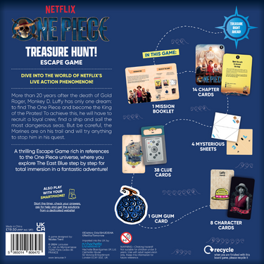 One Piece: Treasure Hunt! Escape Game - Thirsty Meeples