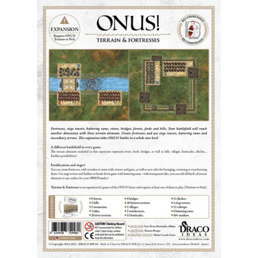 ONUS! Traianus: Terrain & Fortresses - Thirsty Meeples