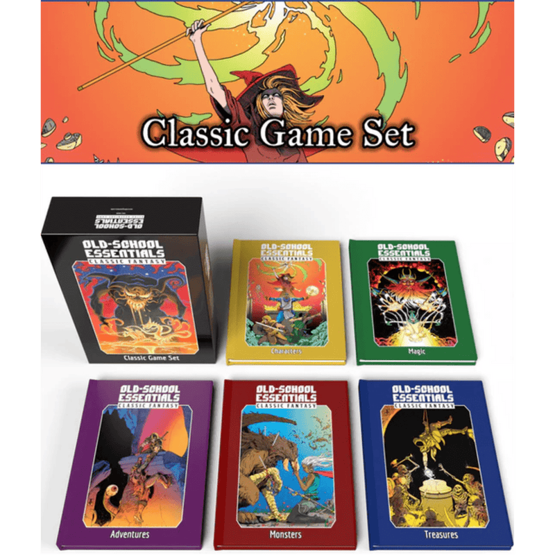 Old-School Essentials RPG: Classic Game Set