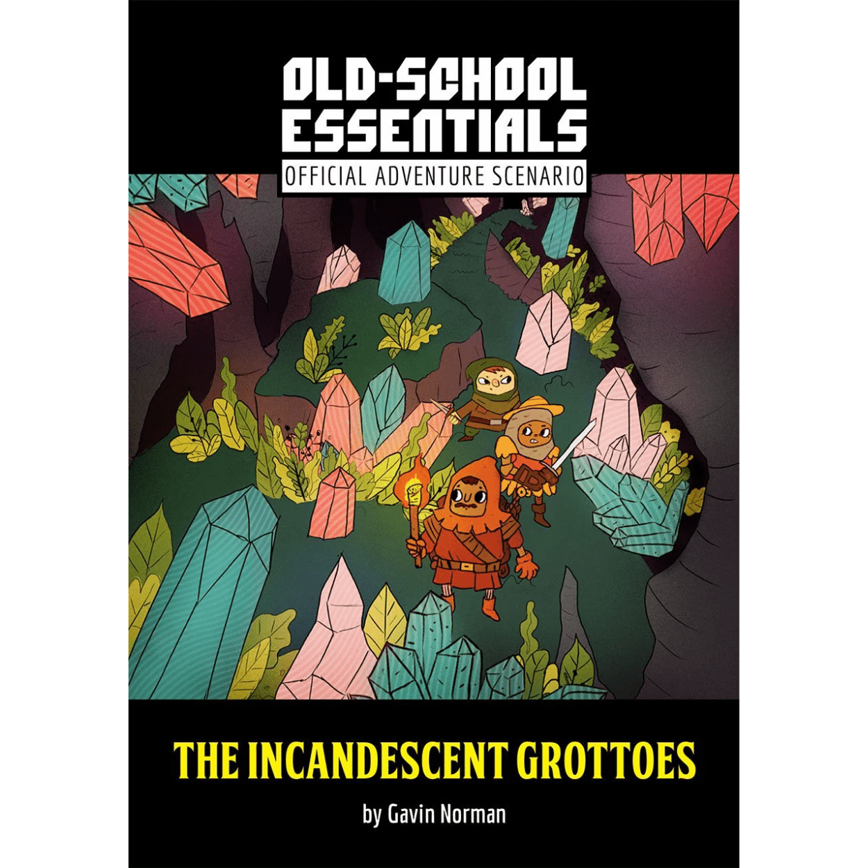 Old-School Essentials RPG: The Incandescent Grottoes