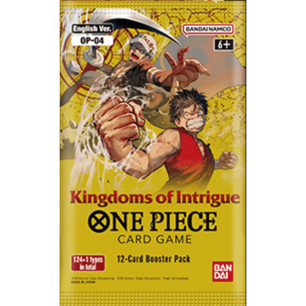 One Piece Card Game: Booster Pack - Kingdoms of Intrigue [OP-04]