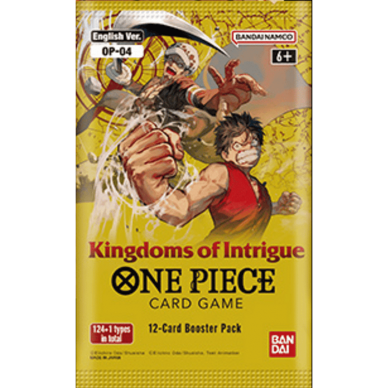 One Piece Card Game: Booster Pack - Kingdoms of Intrigue [OP-04]