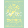 One Piece Card Game: Official Sleeves 09 (Standard Green & Yellow) - Thirsty Meeples