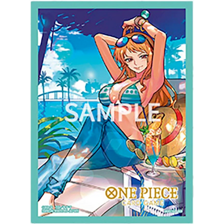 One Piece Card Game: Official Sleeves 4 (Nami) - Thirsty Meeples