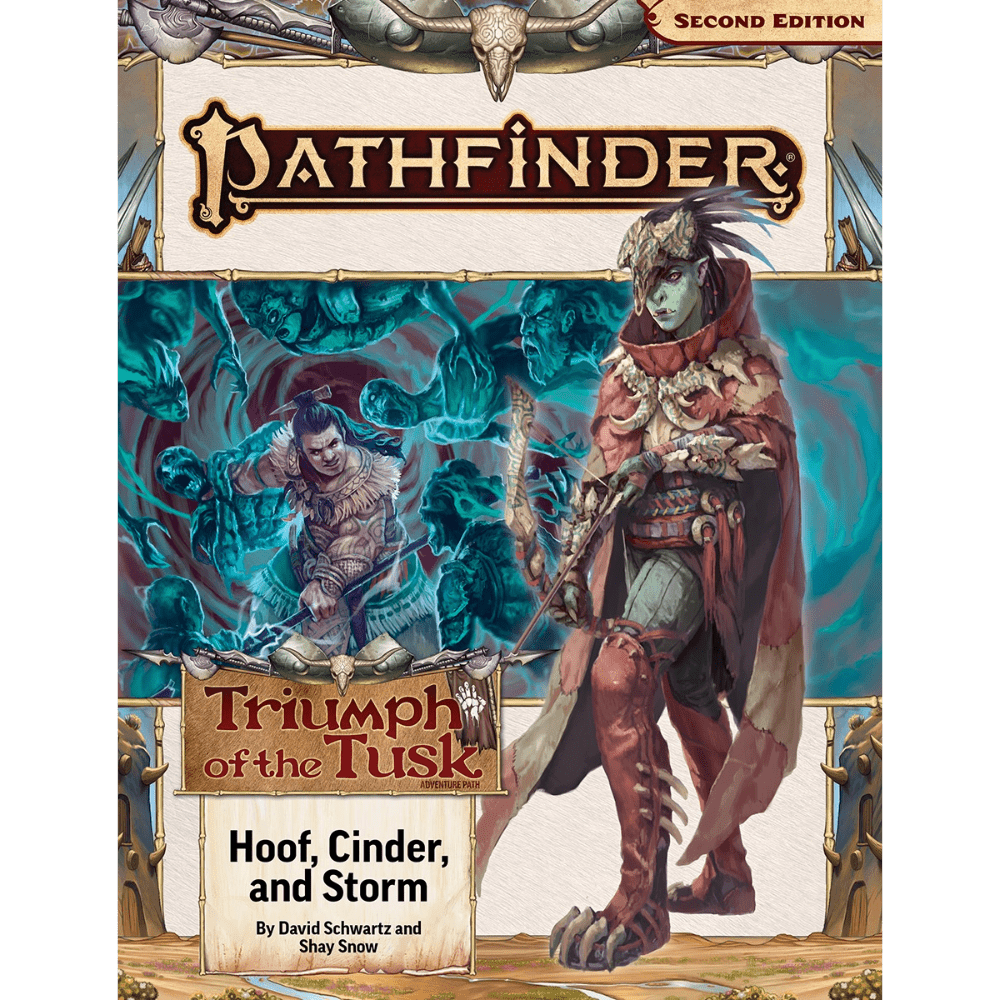 Pathfinder RPG: Adventure Path #208: Hoof, Cinder, and Storm (Triumph of the Tusk 2 of 3) (PRE-ORDER)