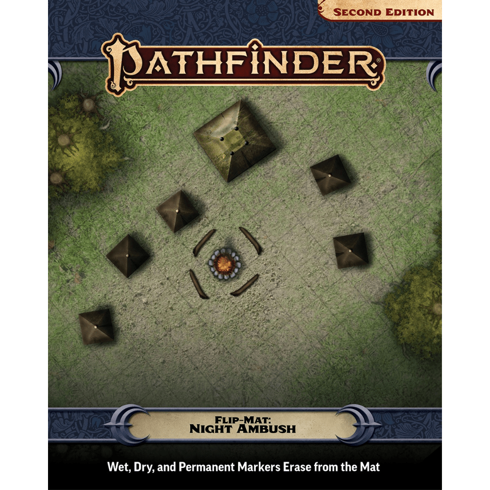 Pathfinder RPG: Flip-Mat - Night Ambush (PRE-ORDER)