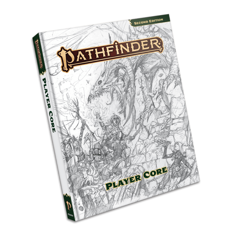 Pathfinder RPG: Player Core Sketch Cover