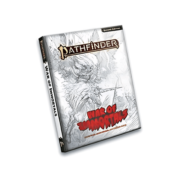 War of Immortals Sketch Cover