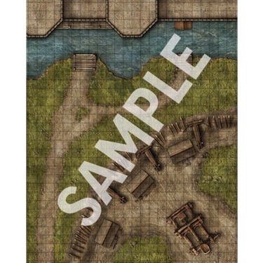 Pathfinder RPG: Flip-Mat - Siege - Thirsty Meeples