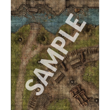 Pathfinder RPG: Flip-Mat - Siege - Thirsty Meeples