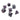 Black and purple pearl finish dice set from Dice 4 Friends, featuring multiple polyhedral dice for tabletop gaming.