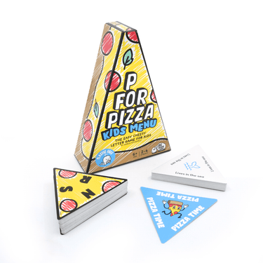 P for Pizza: Kids Menu - Thirsty Meeples