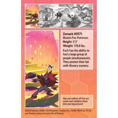 Pokemon TCG: SV06.5 Shrouded Fable Mini Tin (Zoroark)