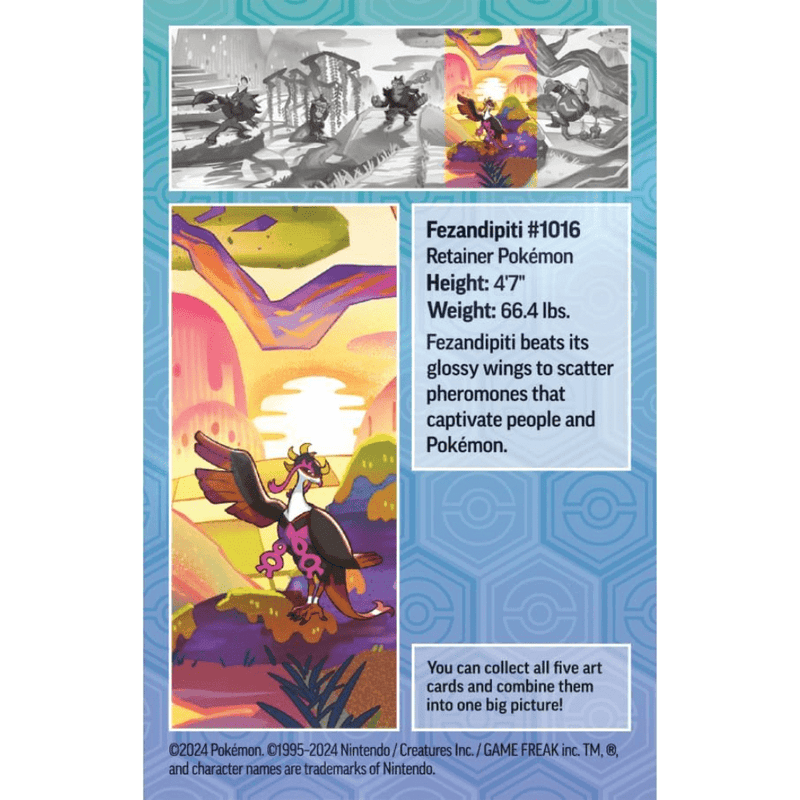 Pokemon TCG: SV06.5 Shrouded Fable Mini Tin (Fezandipiti)