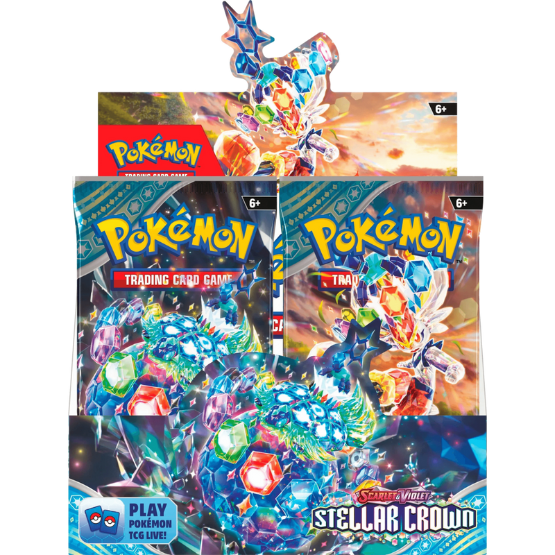 Pokemon TCG: SV07 Stellar Crown Booster Box (36 Packs)