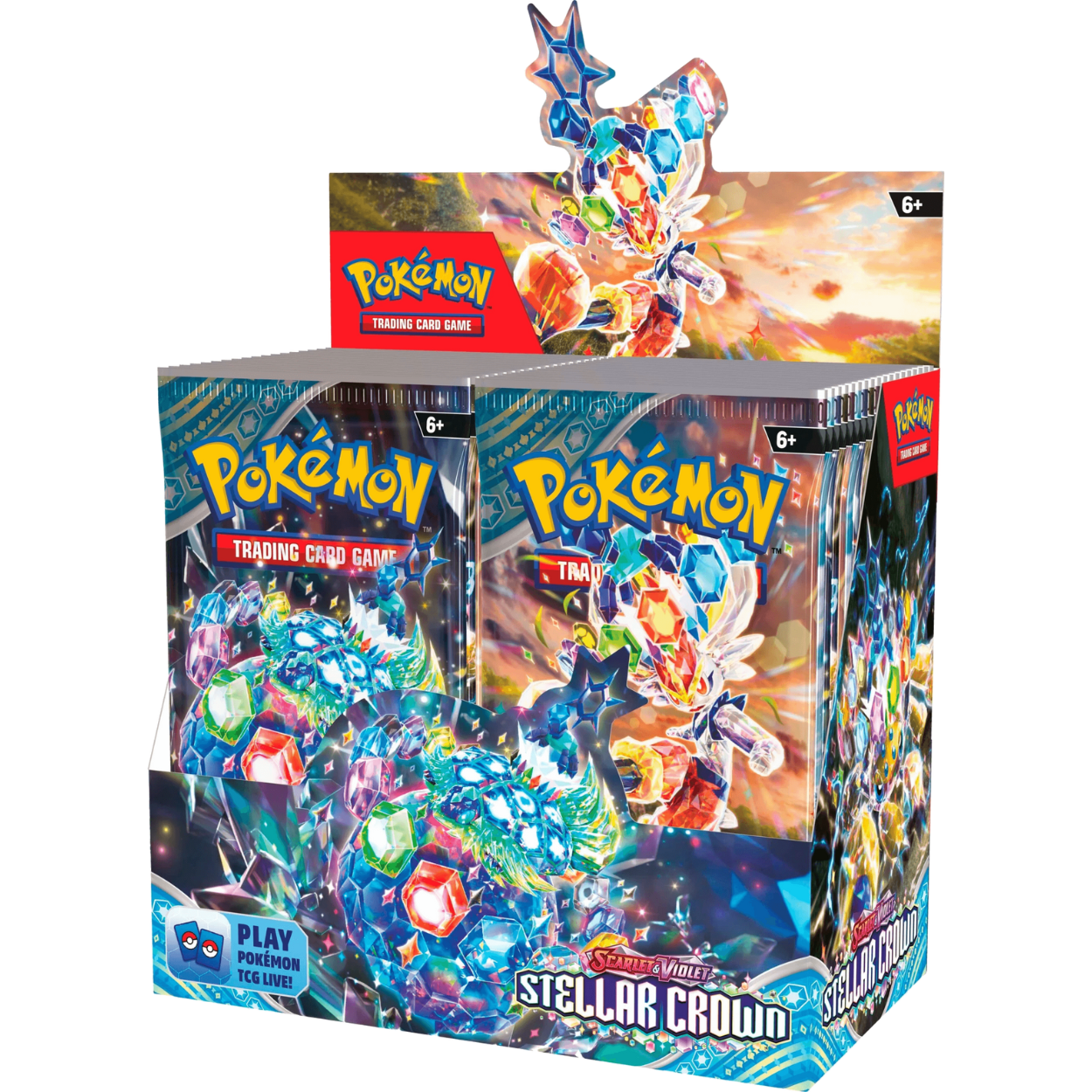 Pokemon TCG: SV07 Stellar Crown Booster Box (36 Packs)