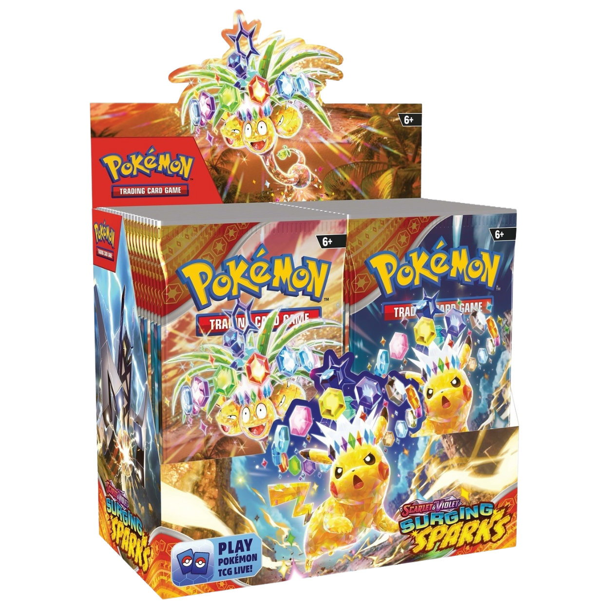 Pokemon TCG: SV08 Surging Sparks Booster Box (36 Packs) (PRE-ORDER)