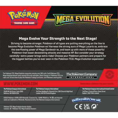 Pokemon TCG: SV11 Mega Evolution Booster Box (36 Packs)