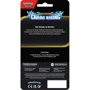 Pokemon TCG: Mega Evolution Chaos Rising Premium Checklane (Pawmot) (PRE-ORDER)