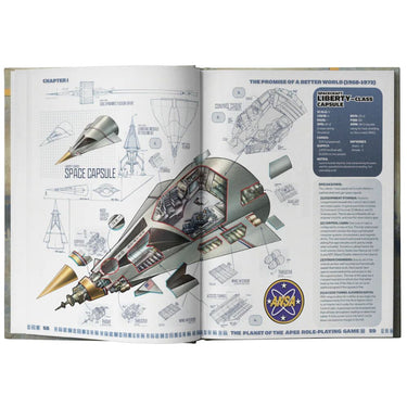 Planet of the Apes RPG: The ANSA Files Sourcebook (PRE-ORDER) - Thirsty Meeples