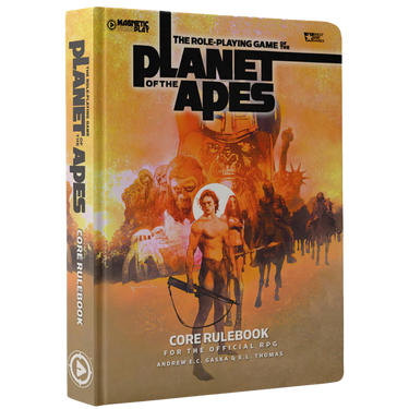 Planet of the Apes RPG: Core Rulebook (PRE-ORDER) - Thirsty Meeples