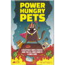 Family game Power Hungry Pets by Exploding Kittens, featuring colorful game pieces and playful artwork for kids and families.