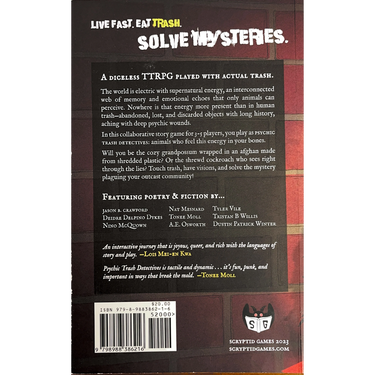 Psychic Trash Detectives RPG