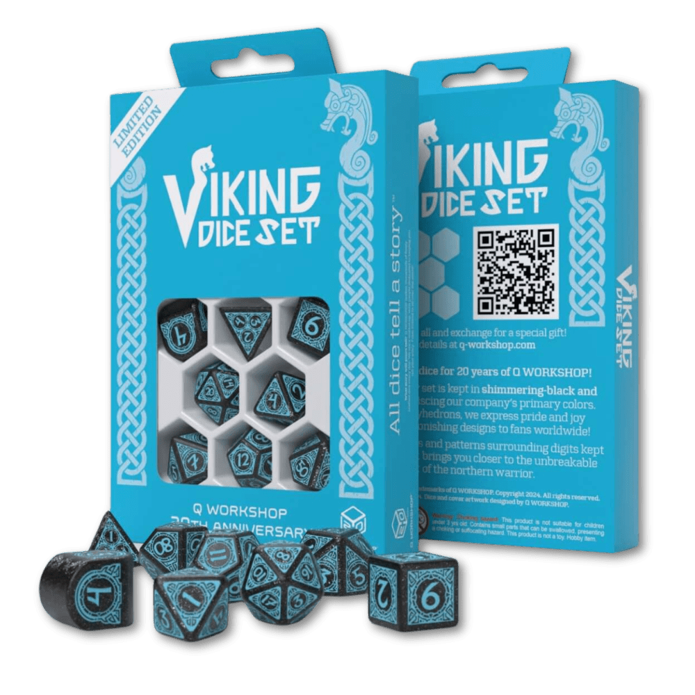 Q WORKSHOP 20 years: Viking Dice Set