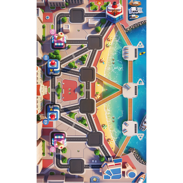 Toy Battle: La Croisette board