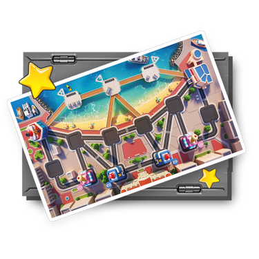 Toy Battle: La Croisette board render