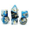 Blue Warrior RPG Dice Set - Thirsty Meeples