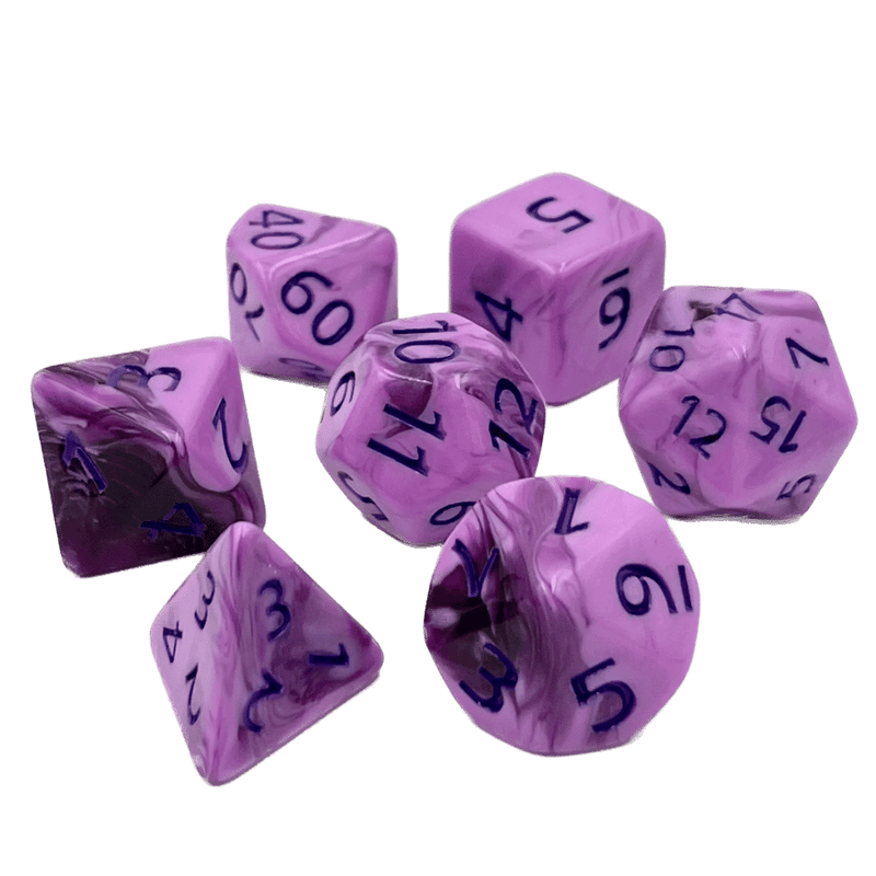 Cherry Gum RPG Dice Set