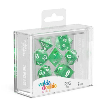 Translucent - Green Dice Set (7)