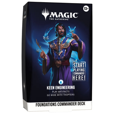 Magic: The Gathering - Reality Fracture Foundations Commander Deck (Keen Engineering) (PRE-ORDER)
