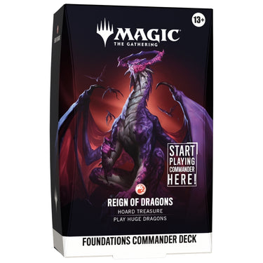 Magic: The Gathering - Reality Fracture Foundations Commander Deck (Reign of Dragons) (PRE-ORDER)