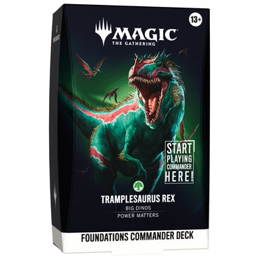 Magic: The Gathering - Reality Fracture Foundations Commander Deck (Tramplesaurus Rex) (PRE-ORDER)